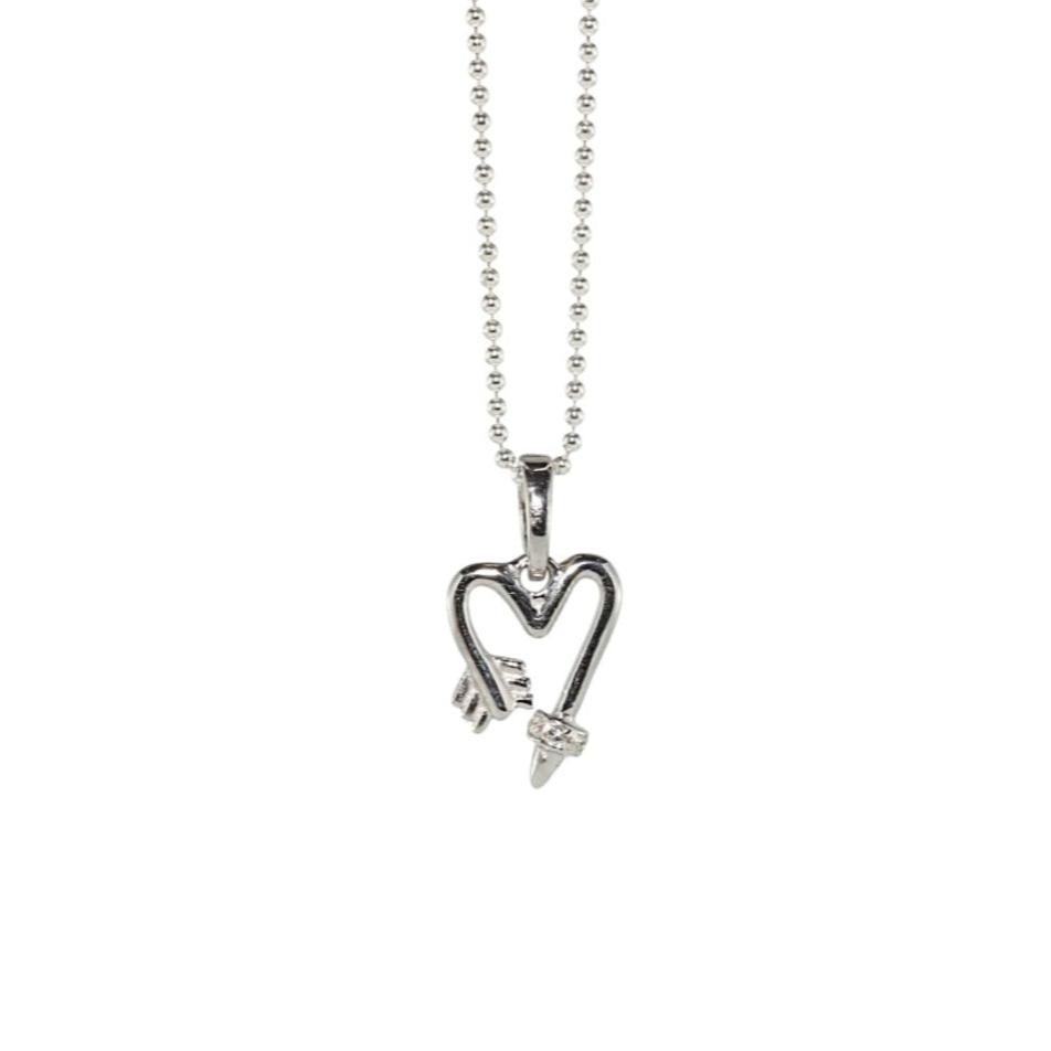 Heartemis Necklace - Silver