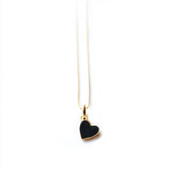 Enamelled Heart | Black