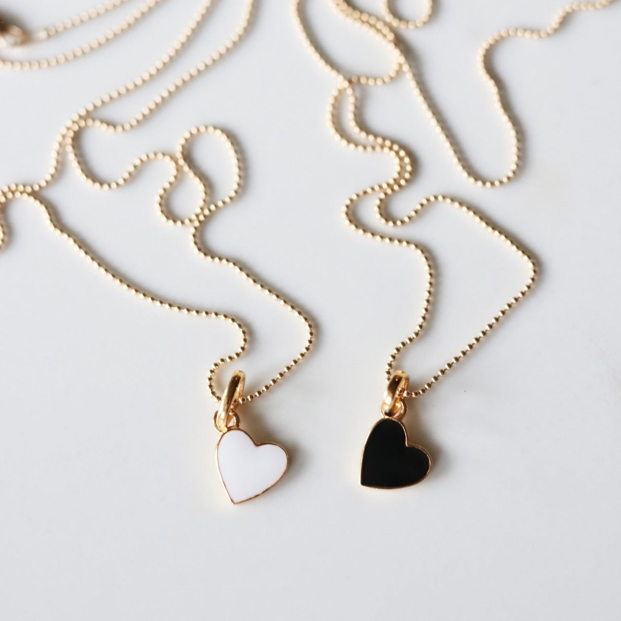 Enamelled Heart | Black