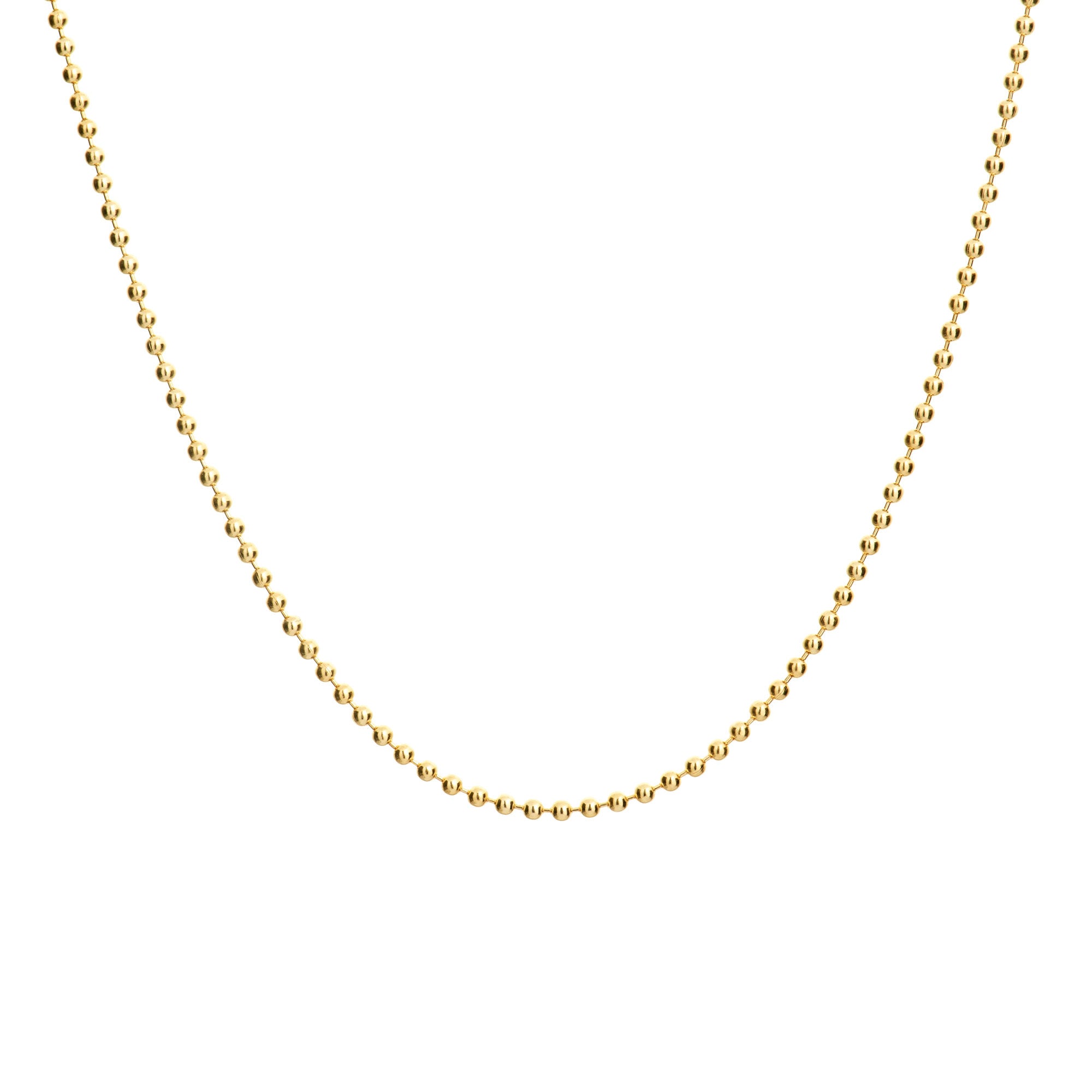 Ball Chain | 1mm - Gold