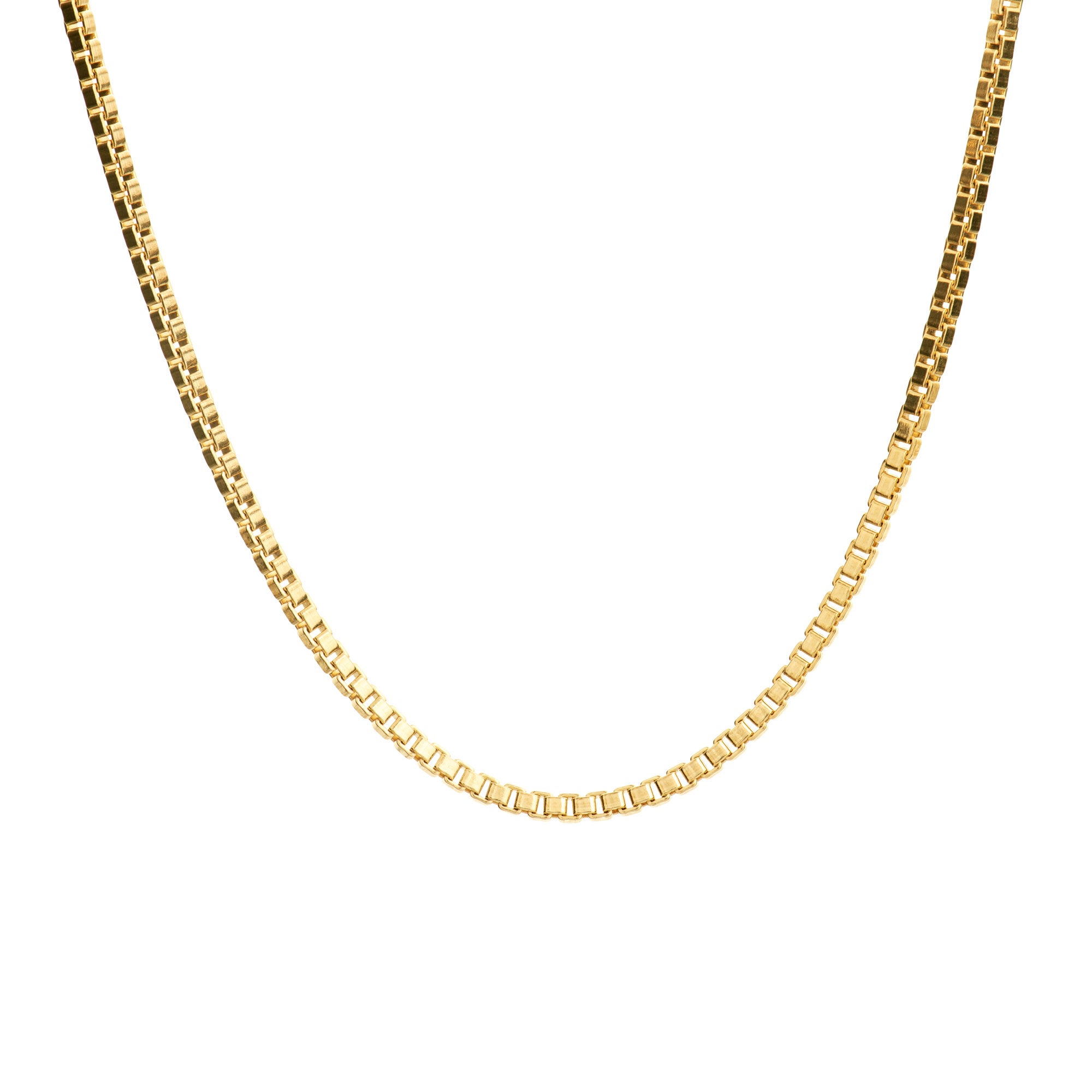 Box Chain | 1.5mm - Gold