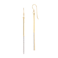 Pindrop Earrings | Gold
