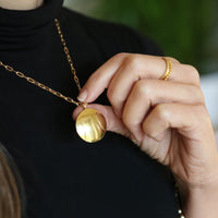 Chlöe Disc Necklace