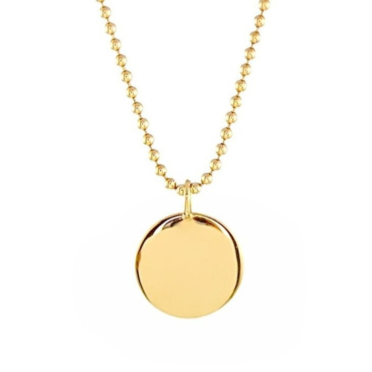 Classic Disc | Ball Chain - 2mm