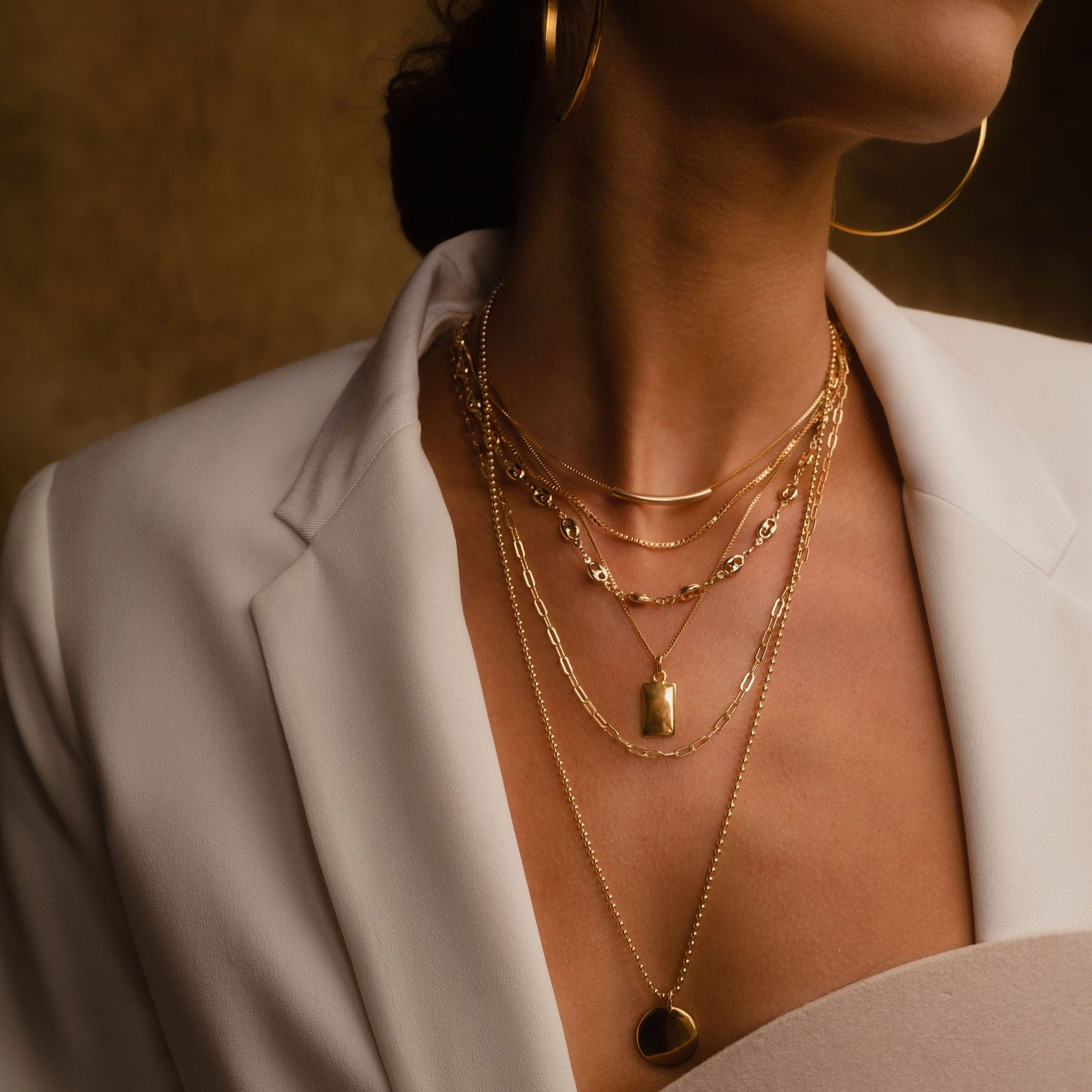 Dog Tag Mini | Gold