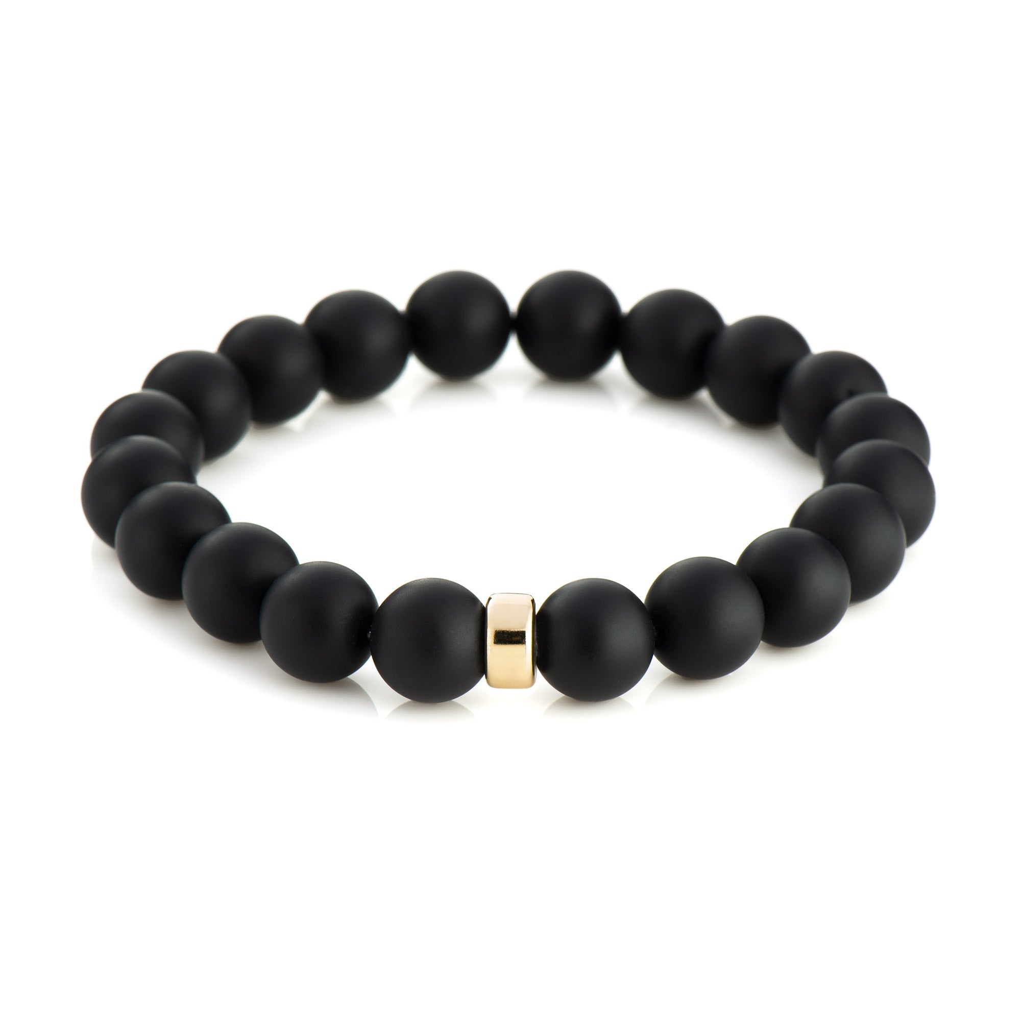 Black Onyx Classic | 10mm - Gold