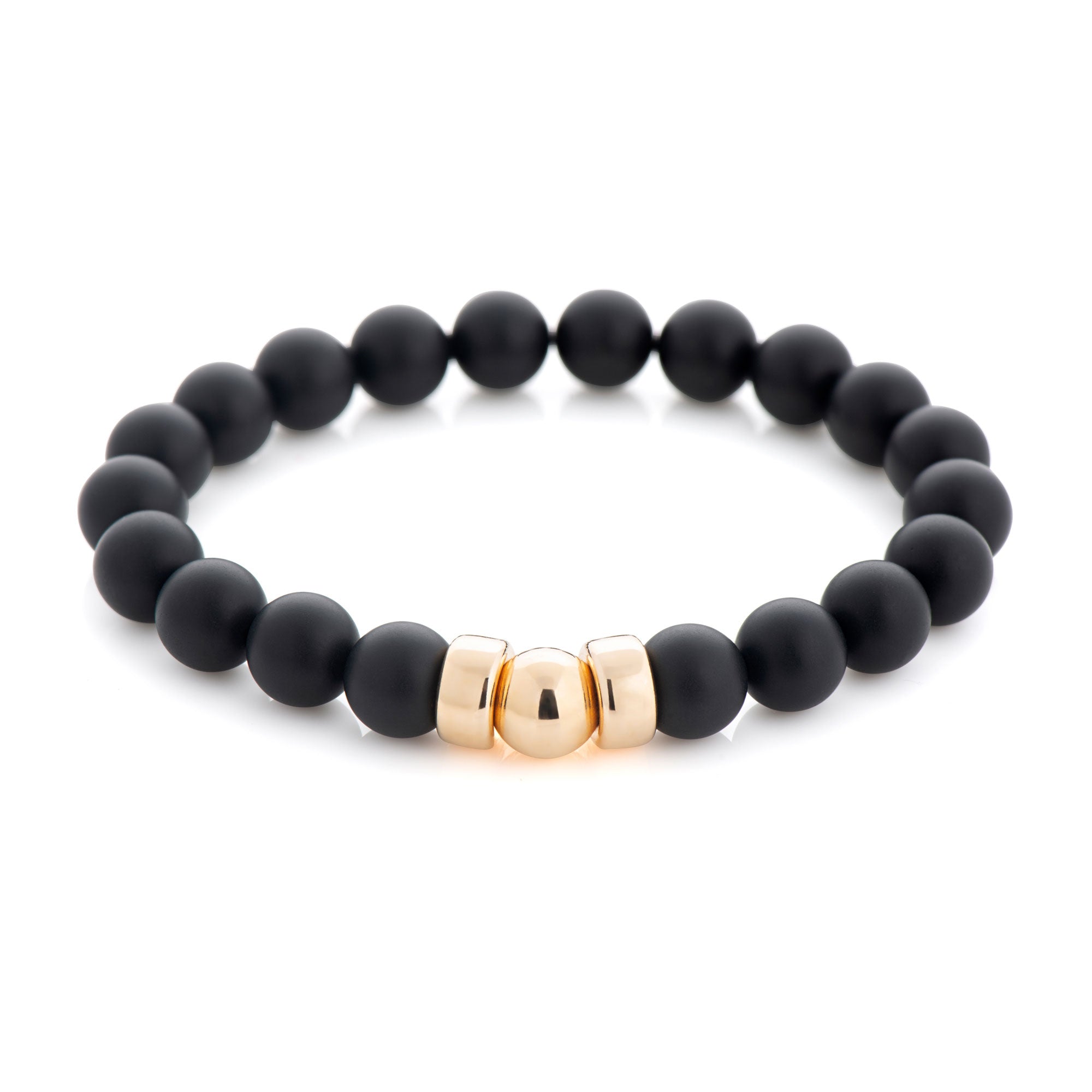 Black Onyx Extra | Gold - 8mm