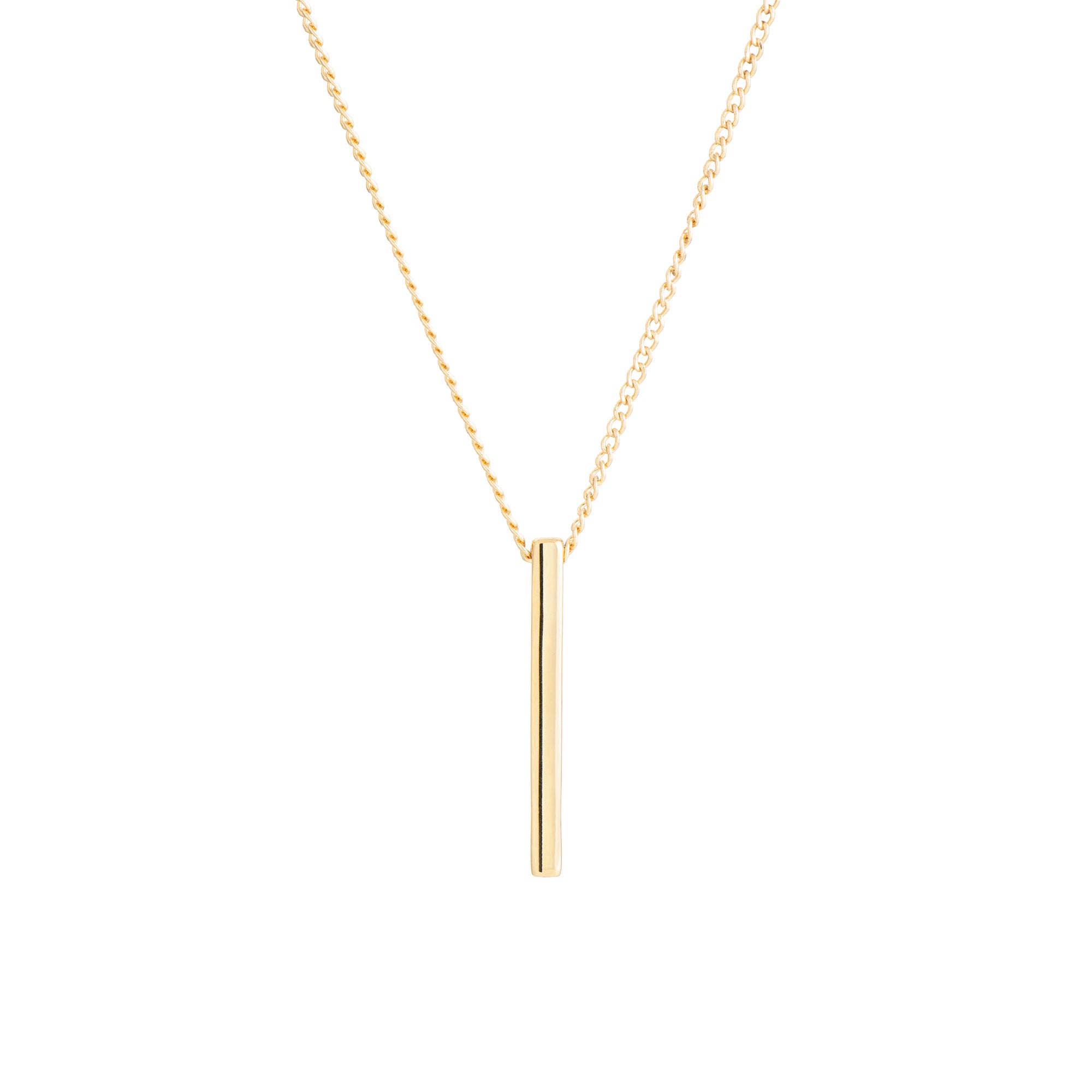 Matchstick Pendant | Gold
