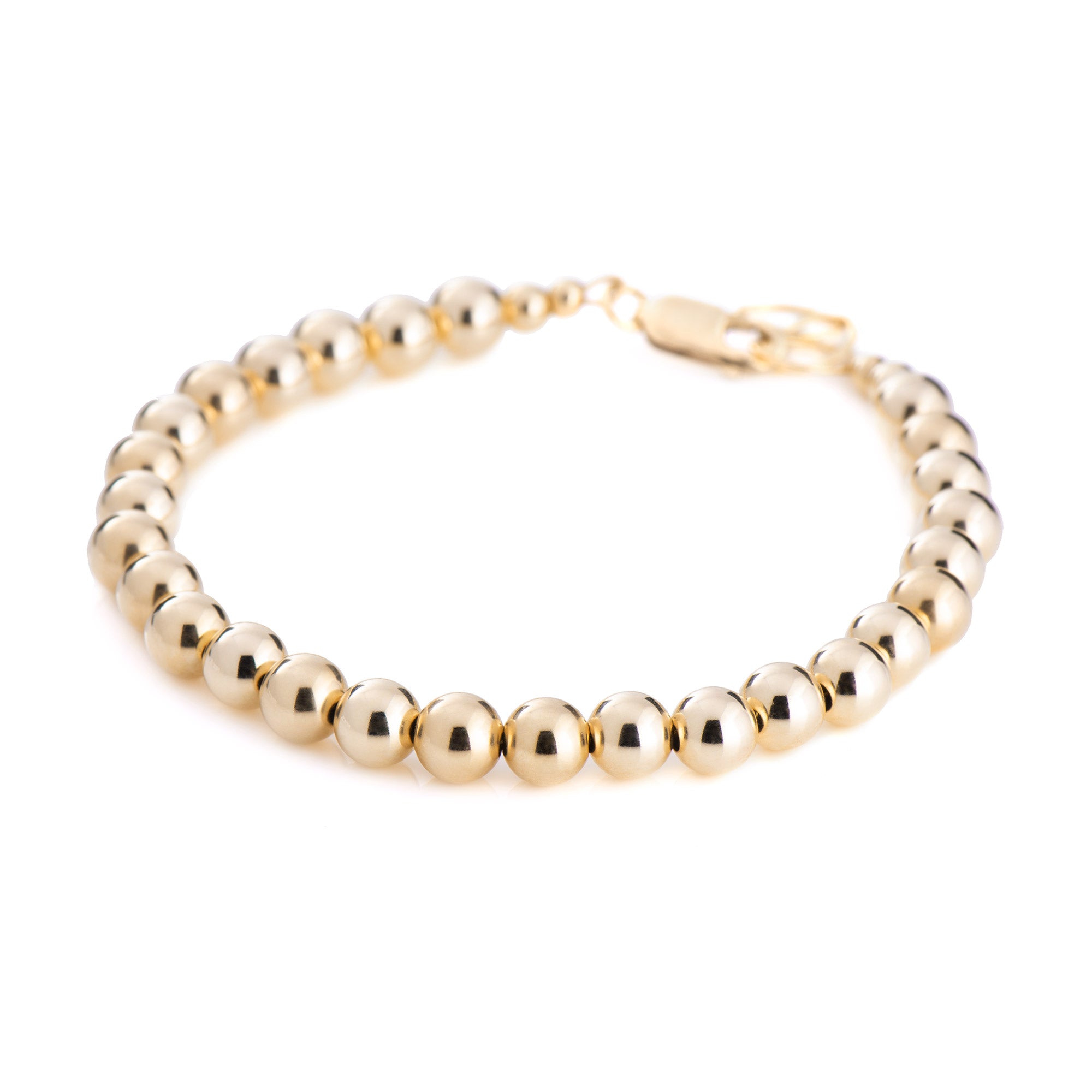 Ball Bracelet | 6mm - Gold