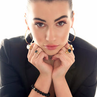Black Onyx Classic | 10mm - Gold