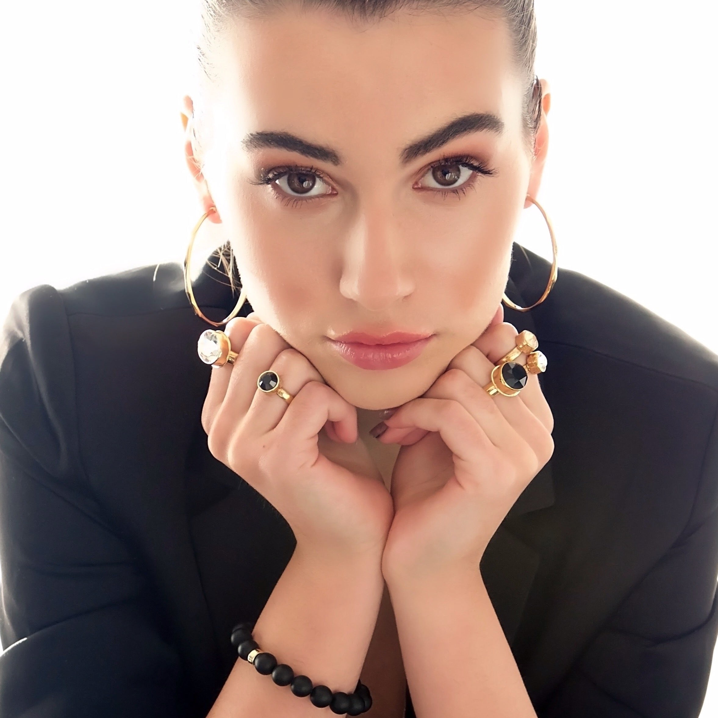 Black Onyx Classic | 10mm - Gold
