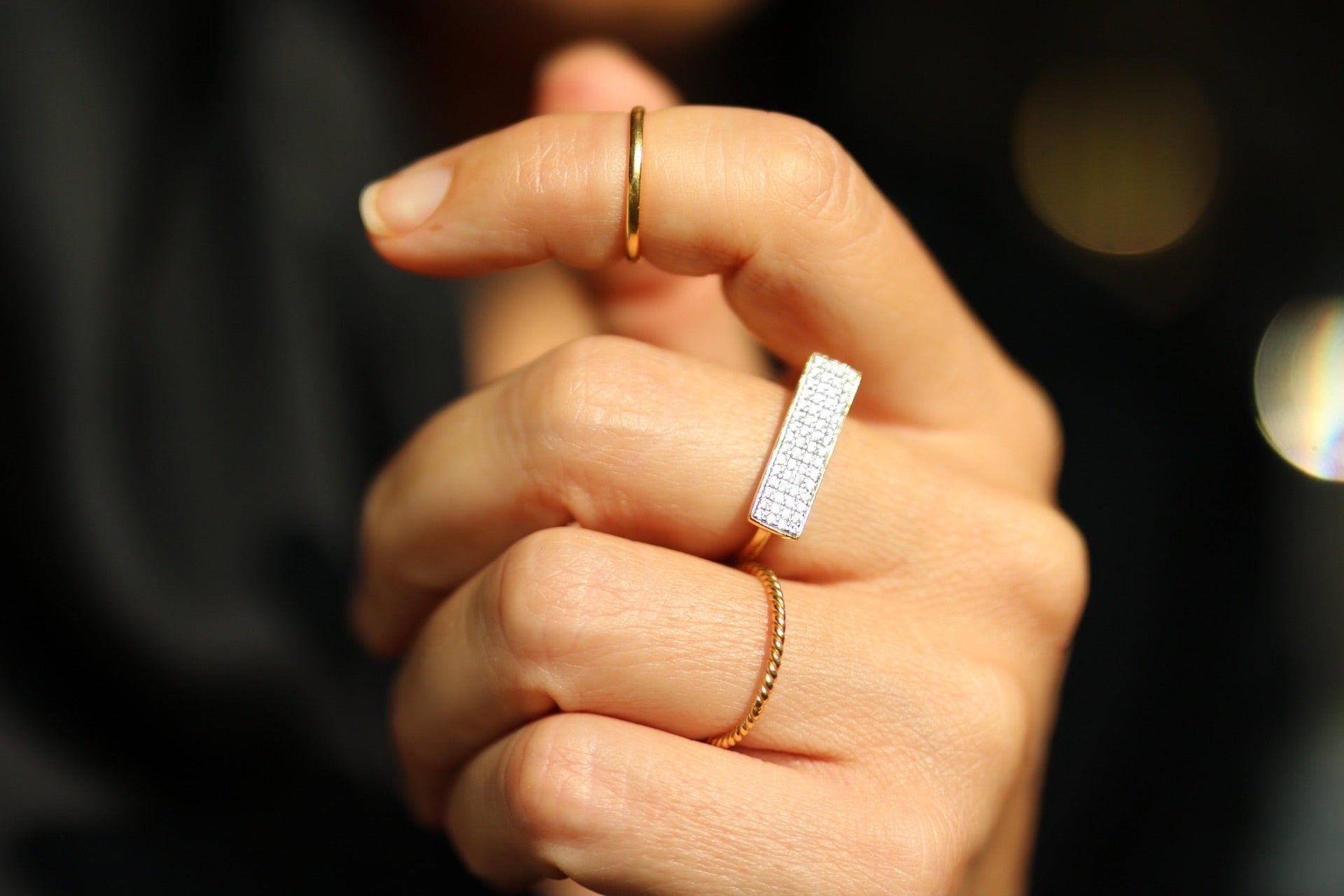 Twisted Stacking Band