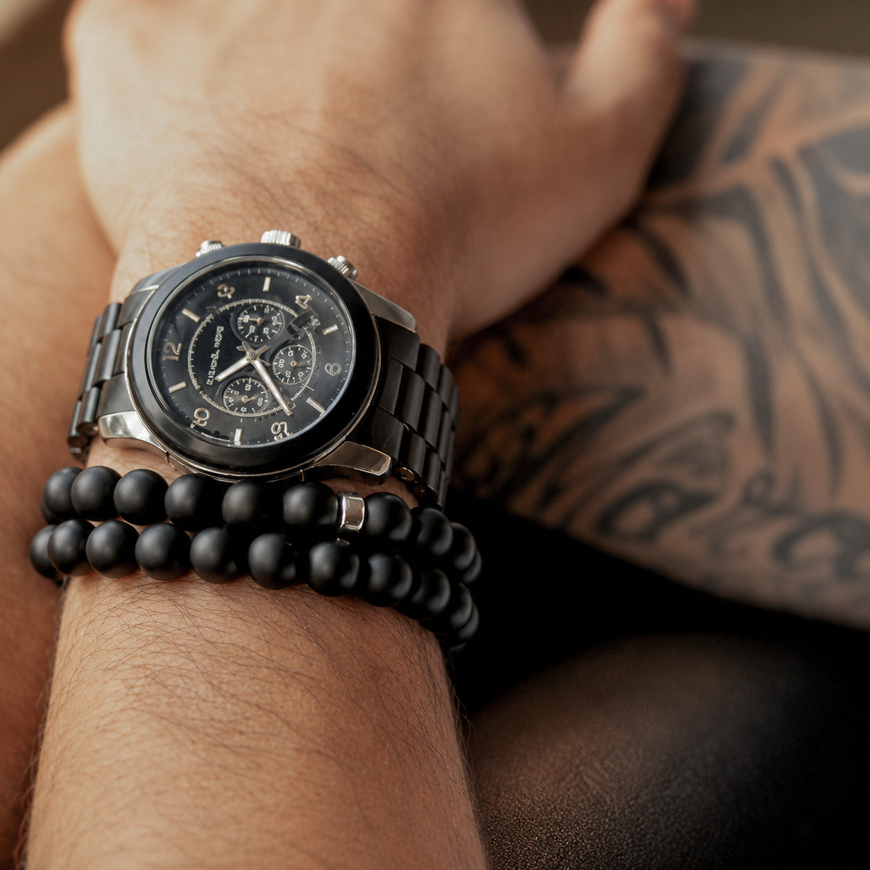 Men's Black Onyx Classic | Silver - 10mm