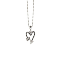 Heartemis Necklace - Silver