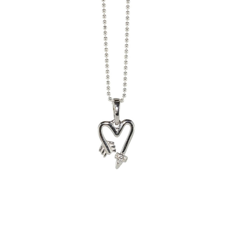 Heartemis Necklace - Silver