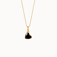 Enamelled Heart | Black