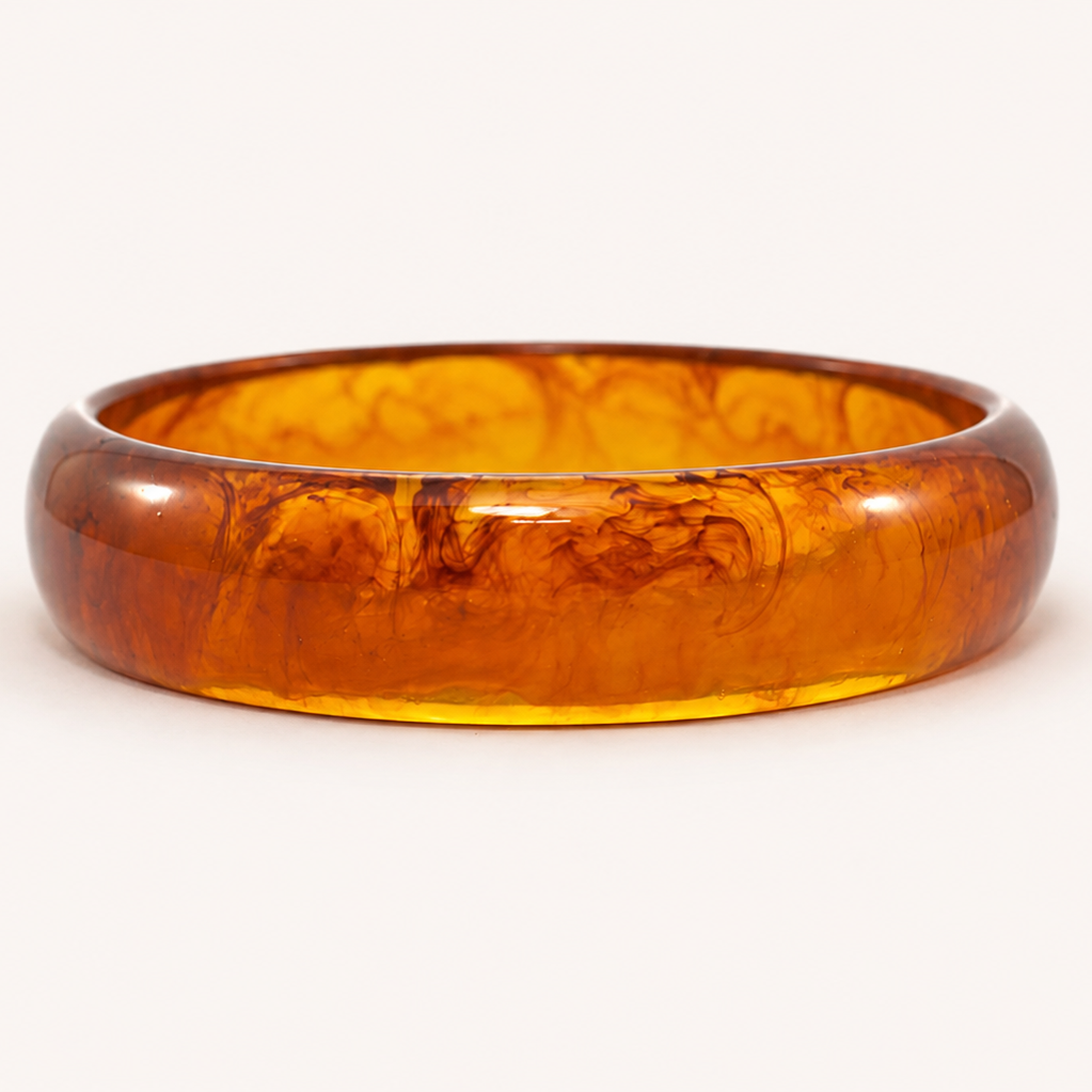 Classic Bangle - Amber