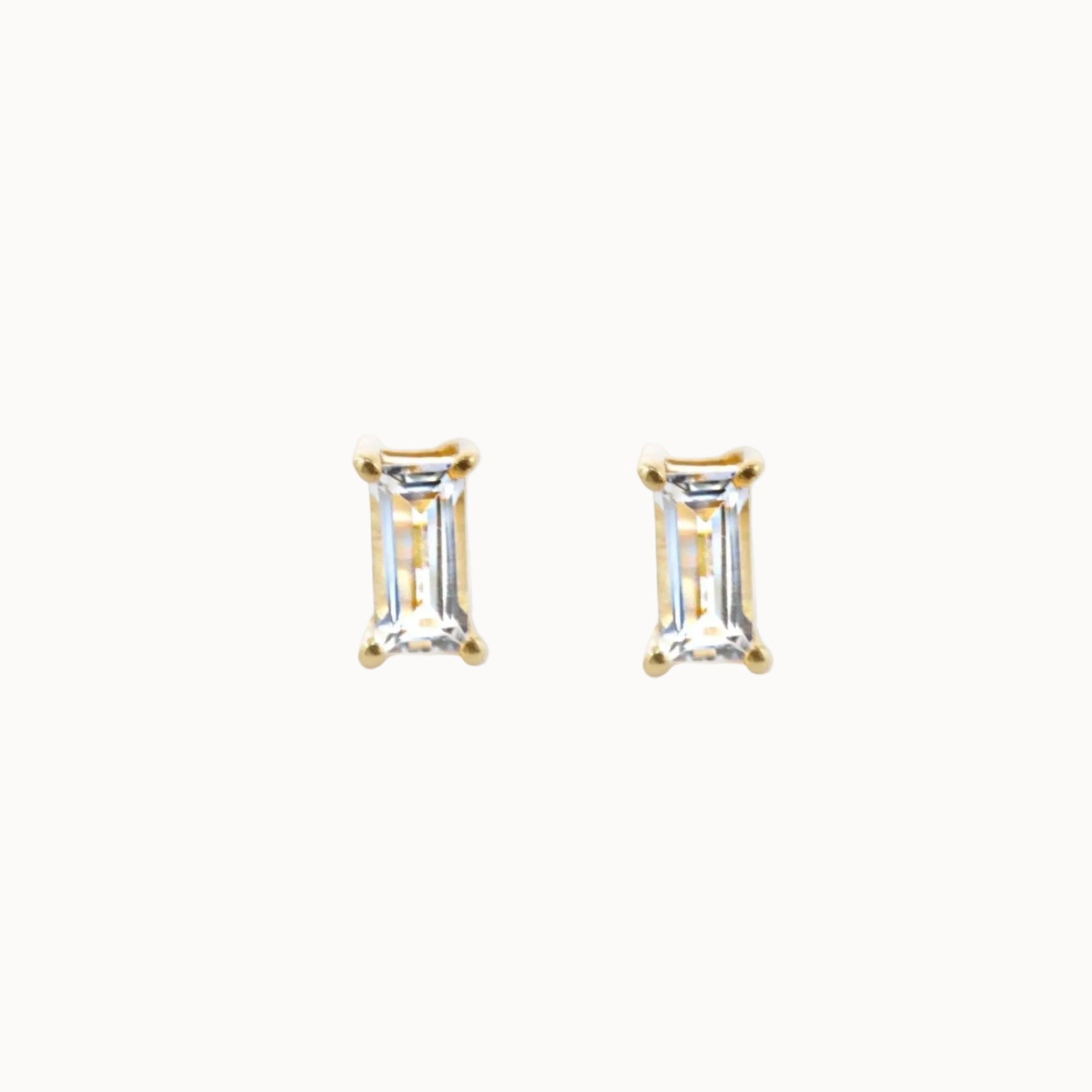 Baguette Solo Mini - White Topaz