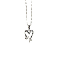 Heartemis Necklace - Silver