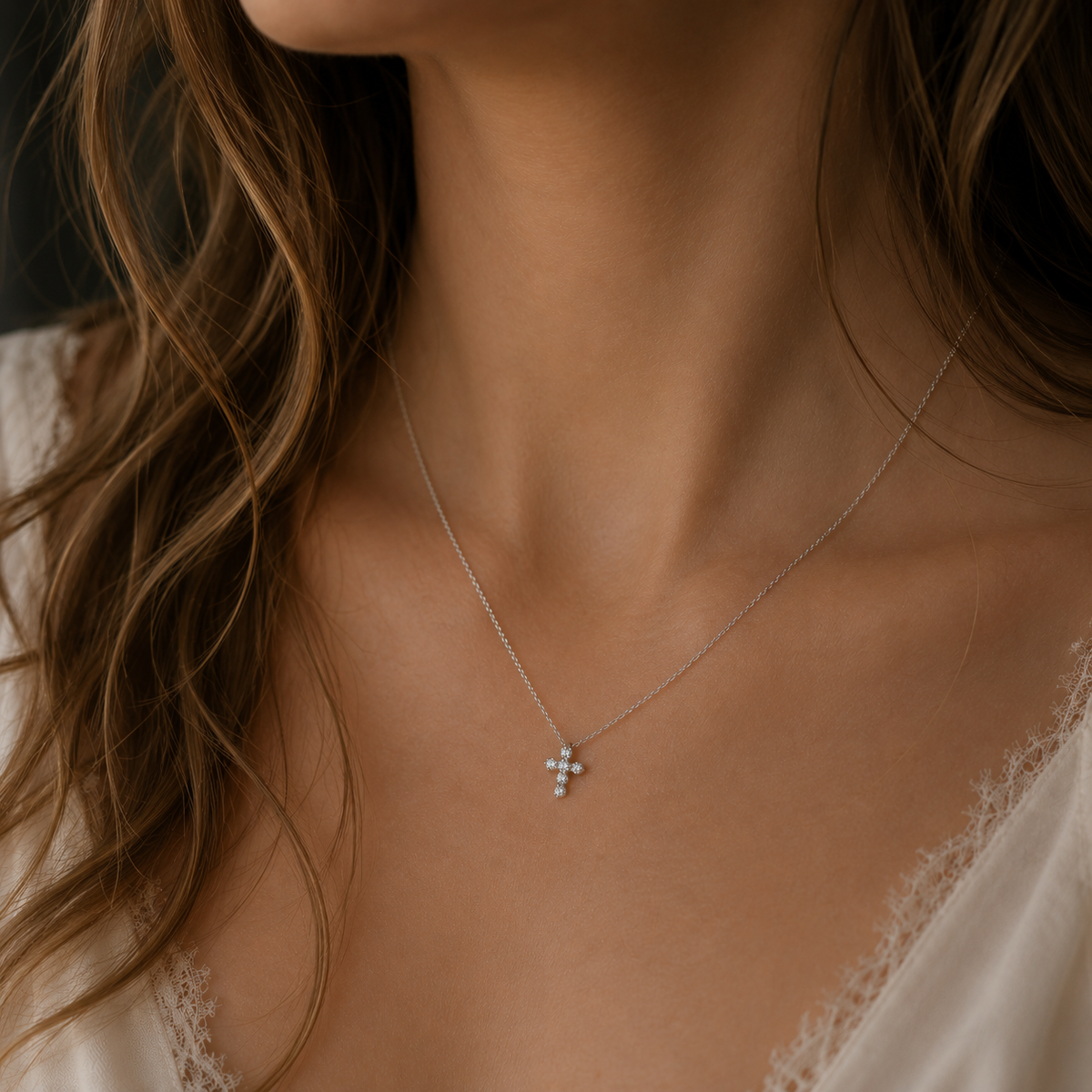 Cross  - Silver