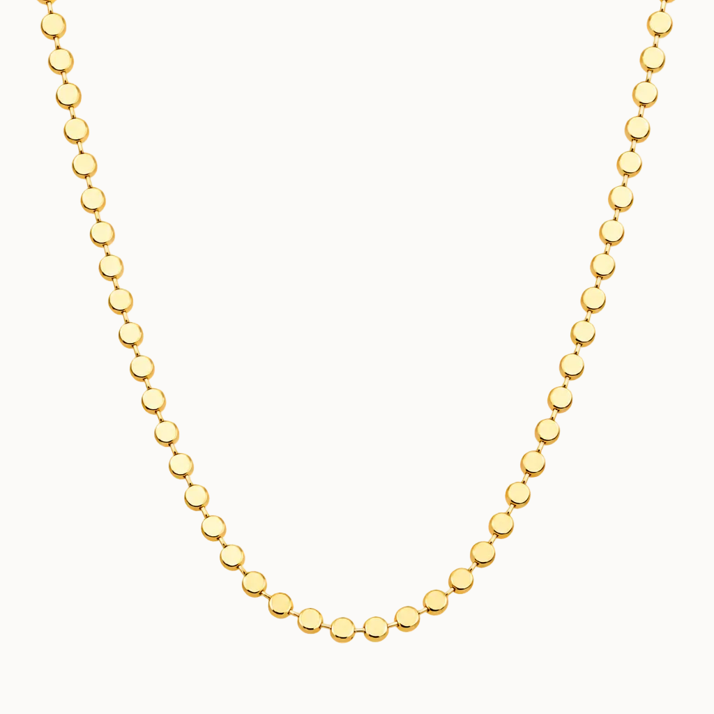 Flat Sphere Necklace