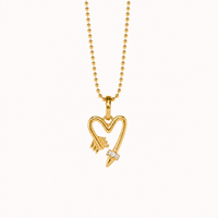 Heartemis Necklace - Gold