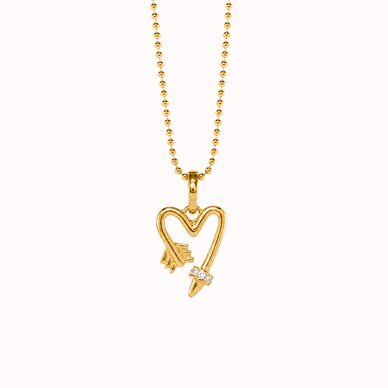 Heartemis Necklace - Gold