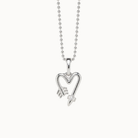 Heartemis Necklace - Silver