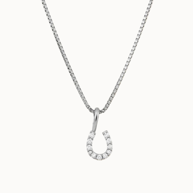 Petite Horseshoe - Silver