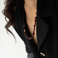 AMARA Necklace - Garnet
