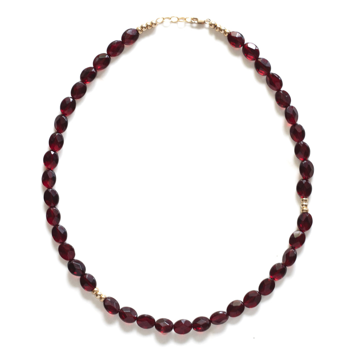 AMARA Necklace - Garnet