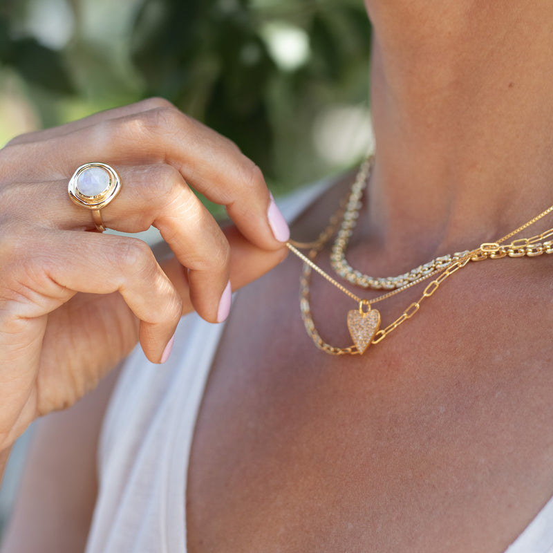 PETRA Ring - Moonstone