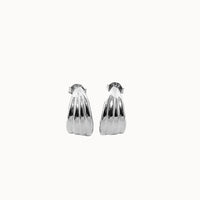 Elle Hoops - Silver