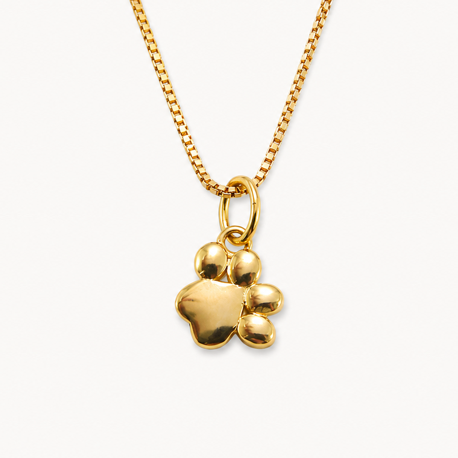 Puppy Love Necklace - Gold
