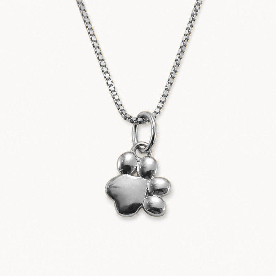 Puppy Love Necklace - Silver
