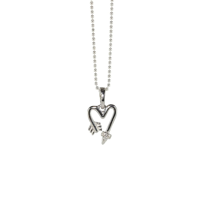 Heartemis Necklace - Silver