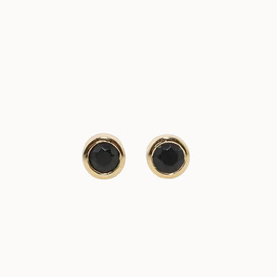 Blake Studs - Black Onyx