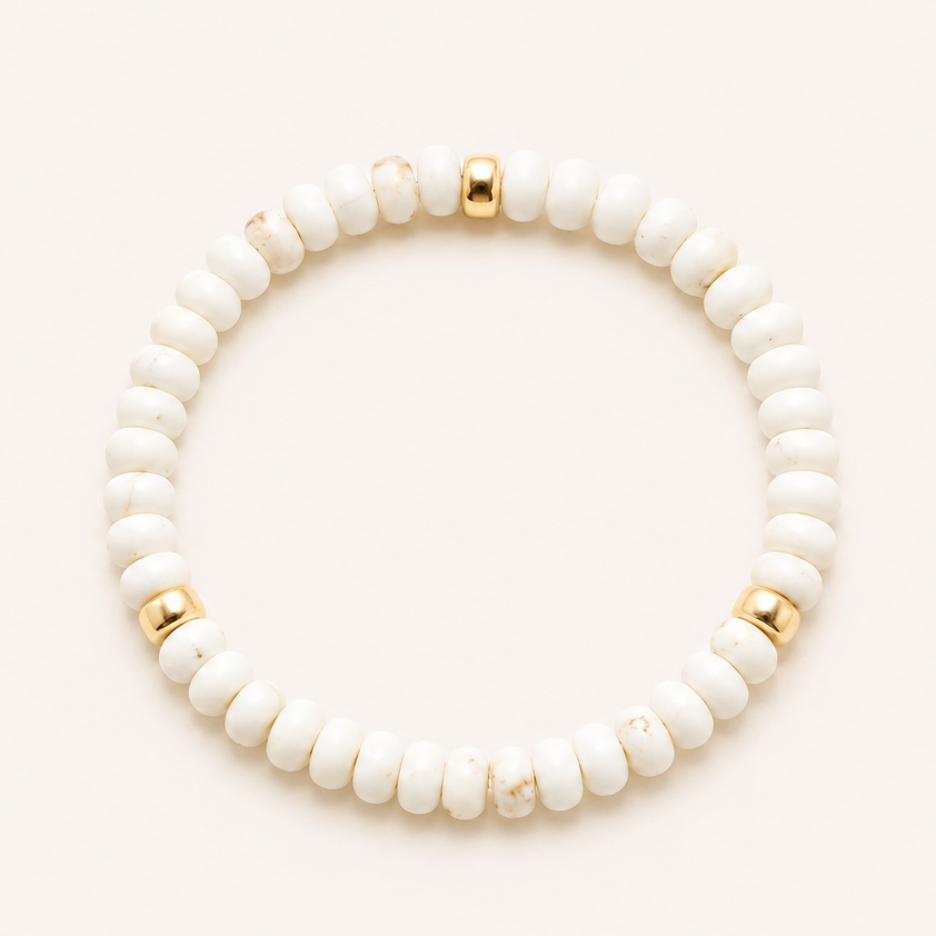 White Turquoise Gemstone