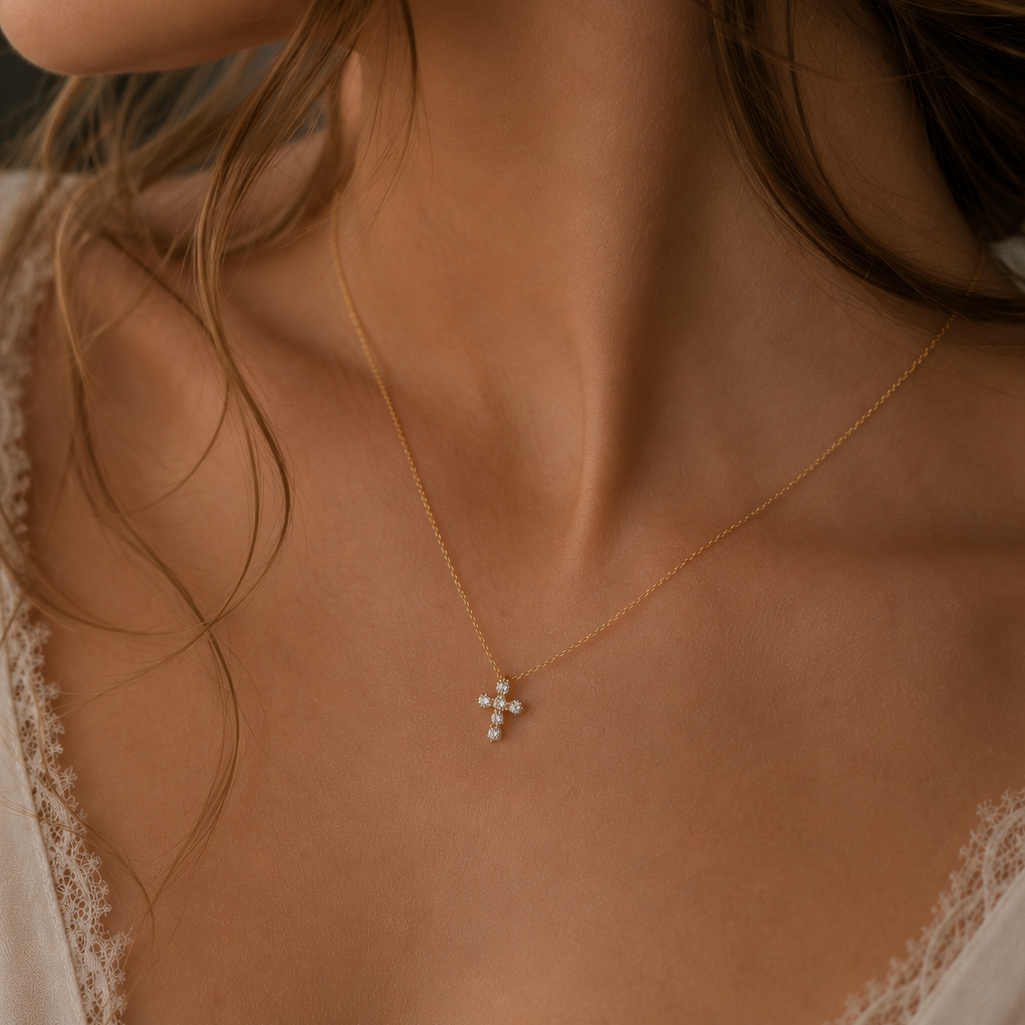 Cross  - Gold