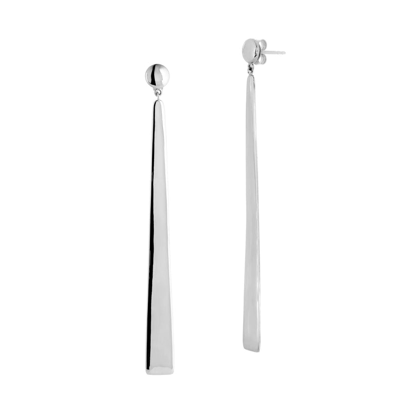 Tapered Drop | Silver