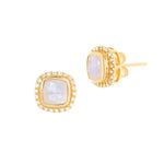 Danica Studs | Moonstone