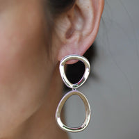 Elise Earrings | Silver