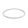 Twisted Bangle | Silver