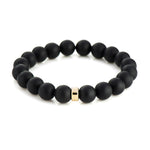 Black Onyx Classic | 10mm - Gold