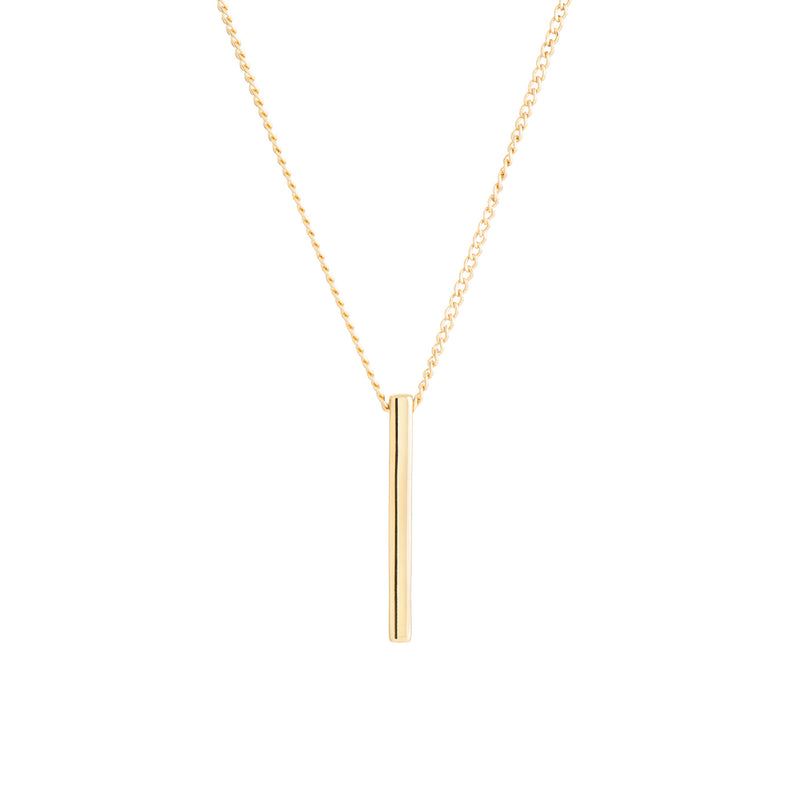 Matchstick Pendant | Gold
