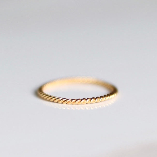 Twisted Stacking Ring