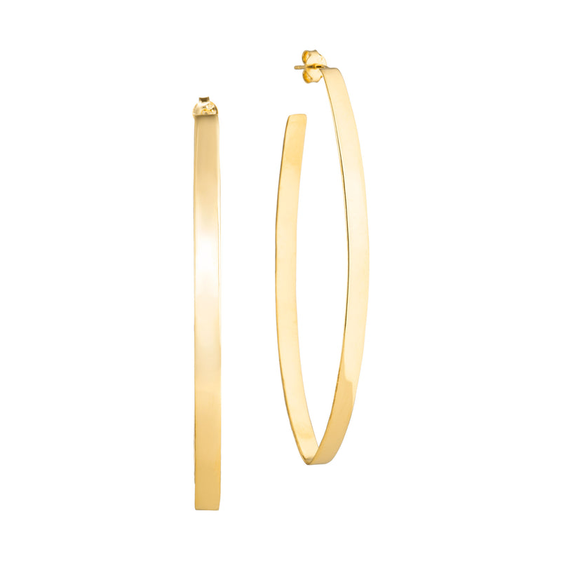 Skinny Dip Hoops | Gold